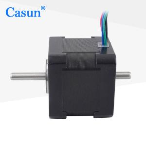 China precise position control Double Stepper Motor NEMA 17 42*42*40mm With CE ROHS ISO factory