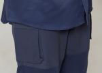 Double Stitching Safety Work Clothes High Visable Orange Jacket Bib Pants Suit