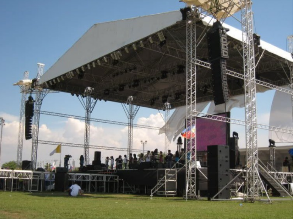 Quick Assembly Square Aluminum Truss Lighting , Indoor / Outdoor Aluminum Alloy Truss