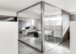 lastest style Frameless partition soundproof wall customized size glazed wall
