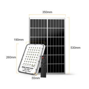 China 1200LM Solar Panel 25W Waterproof LED Solar Power Flood Lights LYD-8150 factory