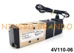 4V110-06 Airtac Type Pneumatic Solenoid Valve 5 Way 2 Position 1/8" 24V