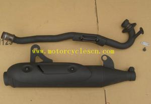 China GXT200 QM200GY Motorcycle Spare Parts , II Dynasty Motocross Muffler Assy factory