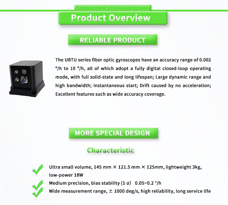 UNIVO UBTU700Y Inertial Unit Sensor Navigation System for Wide Range of Applications