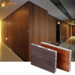 10mm 15mm 20mm Fireproof Wood Grain Aluminum Honeycomb Core Sandwich Panels For