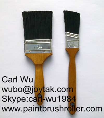 Natural bristle Chinese bristle synthetic mix 2 piece paint brush sets wood handle plastic handle 2 inch PBS-000