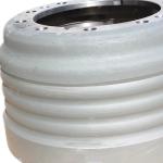 Durable AZ9112340006 Brake Drums for Sinotruk Howo STR AC Axle Heavy Truck Rear