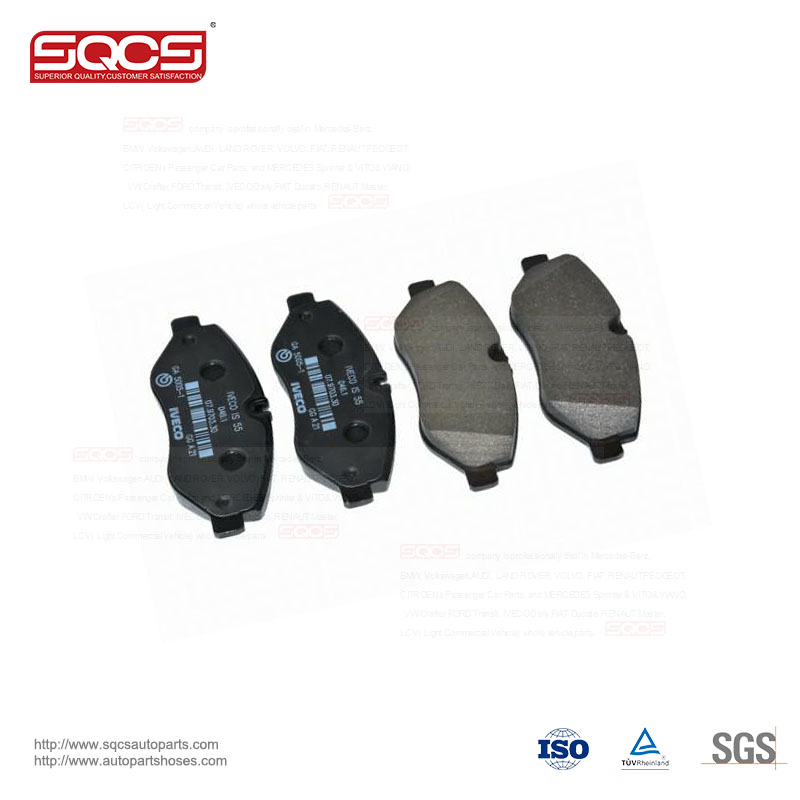 Brake Pads 42555881 42561355 Ideal for Iveco DAILY 2006 M.Y. 35C10/C12/C15/C18 Repair