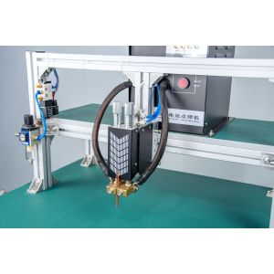 Lithium Battery Pack Assembling Pneumatic Manual 18650 battery welding machine