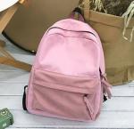 Japanese girls' academic style, mori literature and art backpack, simple canvas