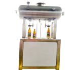 2 Heads Keg Filling Machine , Bottle Filling Equipment With Fast Filling Speed