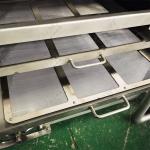 High Spray Washing Cleaning Machine For Plastic Turnover Basket Trays Egg Tray