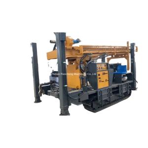 China EU Standard Drilling Depth 400 Meters High Hydraulic Crawler Water Well Drilling Rig factory