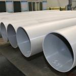 Welded Seamless Stainless Steel Round Pipes Tube Hot Rolled DIN ASTM 316l 201