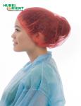 Disposable PP Colored Non-Woven Bouffant Cap Surgical Round Nursing Hair Head