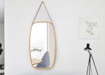 Modern Stylish Frame Existing Bathroom Mirror Anti Explosion Size Customized