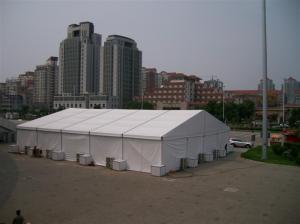 China Relocatable Building Safety Exhibition Tents Economical Wooden Flooring factory
