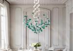 French medieval restaurant chandelier crystal lamp designer art lamp Nordic
