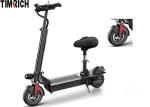 TM-YLT-Q01 Charging 8 Inch Folding Electric Scooter Bare Weight 14 Kg With Seat