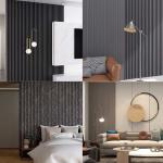 Waterproof Luxury Concrete Interior PS Polystyrene Wall Panel 120x12x2900