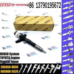 China Diesel Fuel Injector 295050-0830 For Toyota Dyna 1KD-FTV 23670-39395 23670-30390 factory