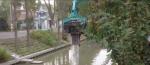 High Performance Mini Pile Driver , Small Pile Driver Short Working Period