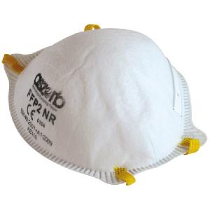 China Non Irritating FFP2 Mask White Color Dust Prevention Anti Flu Help Limit Germs Spread factory