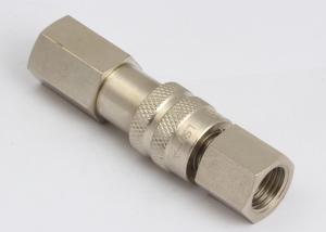 China Brass Interchangeable Pneumatic Quick Disconnect LSQ-A Single Shut - Off factory