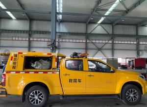 China Rescue Drainage Engineering Emergency Vehicle 4x4 5000m3 Capacity factory