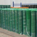 1/6 12 gauge galvanized wire mesh welding roll top fencing 10x10 PVC welded wire