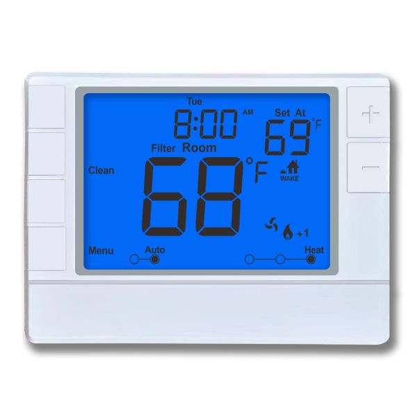 Coiiwsei Thermostat 24V Low Voltage Programmable Central Heating Air Conditioner