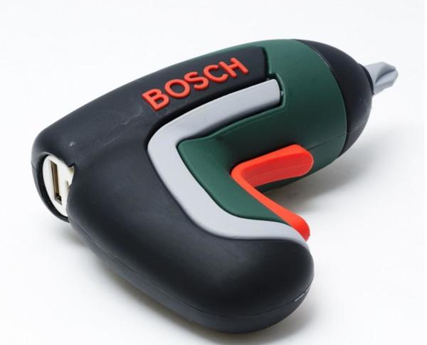 Bosch Promotional Gifts 3D Electric Drill Shaped Mobile Power Bank 3200mAh