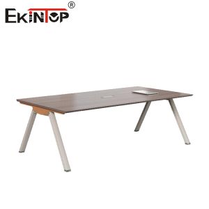 China Modern Boardroom Table Office Furniture Conference Room Desk Meeting Table factory