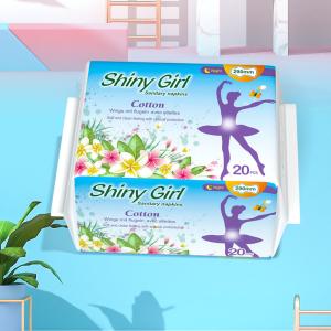 China Anion Disposable Sanitary Napkin Breathable Natural Organic Cotton Sanitary Pads factory