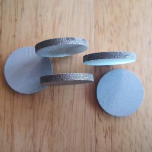 China Metal Porous 50um 100um 150um Multilayer Coffee Sintered Filter Disc factory