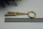 Handbag accessories decorative hardware light gold metal hanging charm for