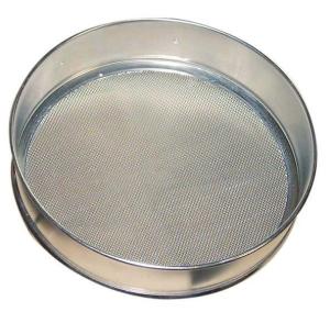 China Safe Edge Woven Wire Mesh Sieves 3µM-125mm Aperature Pharmacopoeia Analysis Applied factory