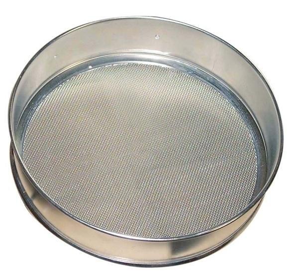 Safe Edge Woven Wire Mesh Sieves 3µM-125mm Aperature Pharmacopoeia Analysis