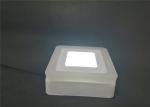 White Yellow Edge Led Surface Panel Light , 3W + 3W Bright Led Panel Light