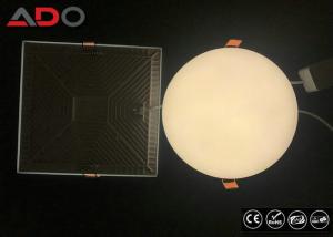 China Dimmable LED Square Panel Light 30W Rimless 180 Degree Beam Angle 10LM / W factory