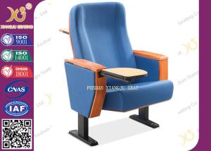 China Solid wood outer auditorium back table chair with playwood outside for conference room XJ-229 factory