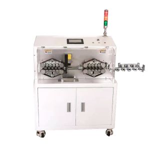 Motor Driven Wire Cutting Stripping Machine With Touch Screen