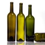 Empty 500ml Wine Vodka Liquor Bottle with Super Flint Glass Container and Cork