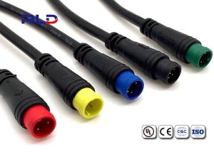 China M8 3 Pin Electric Bike Connectors Male Female Extension Cable Connector factory