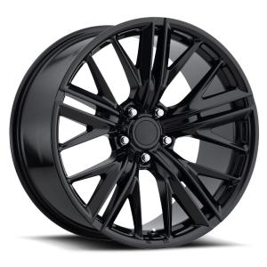 China 20 Inch ZL1 Camaro Chevrolet Replica Wheels Staggered 20x10 20x11 Gloss Black 5x120 factory