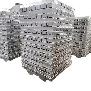 China 6063 6061 Aluminum Ingot Adc12 Abc12 Alloyed 99.9 Pure Aluminum Industrial Fence Rectangular factory