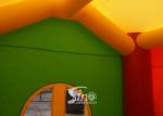 Commercial outdoor kids big inflatable combo house with slide for family n park
