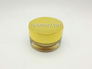 China first class pmma OVAL SHAPE cream jar for different size 15g acrylic cream jar cosmetic plastic bottle cream jar factory