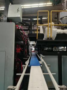 China HDPE Double Stations Polyethylene Plastic Extrusion Blow Moulding Machine Screw 100mm factory