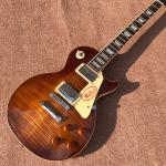 One piece Neck one piece body electric guitar, Upgrade Tune-o-Matic bridge